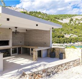 Luxury 5 Bedroom Beachfront Villa near Dubrovnik, Sleeps 11-12